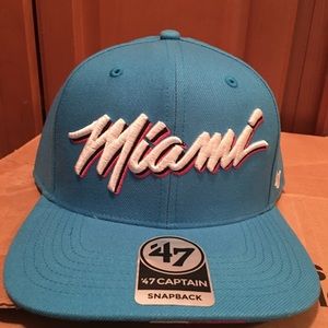 Miami Heat SnapBack hat(Miami vice) collection